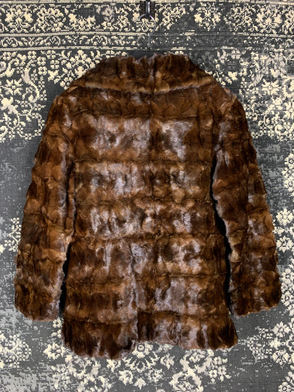 Women's Dark Brown Fur Jacket