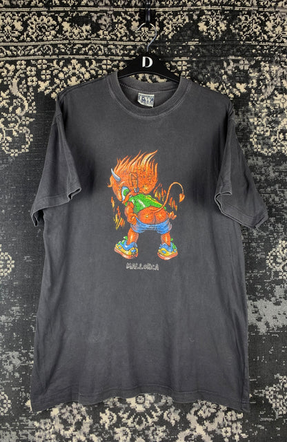 Men's Vintage Impulse I.W Wear Black T-Shirt