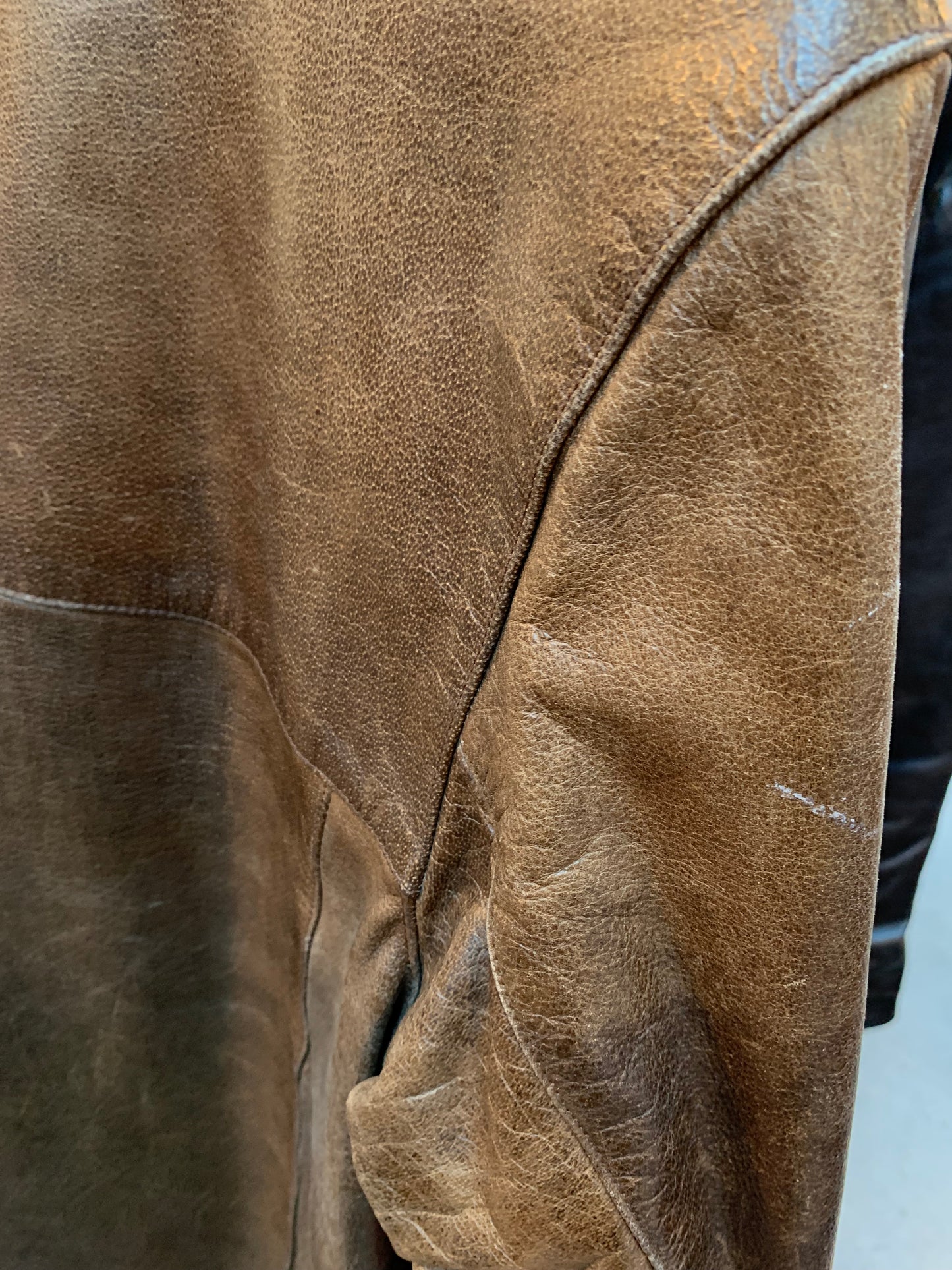 Vintage BigL Brown Leather Jacket