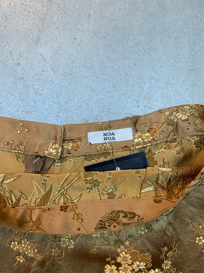 Vintage Women's Traditional Chinese Brocade Skirt