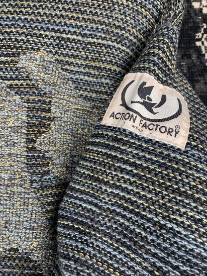 Men's Vintage Action Factory Half-Zip Pullover Sweater