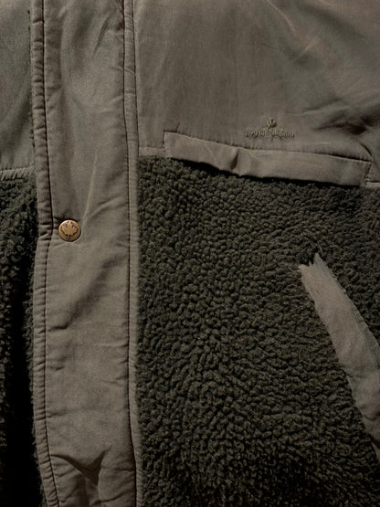 Vintage “NATURE RESORT” Expedition Team Dark Green Fleece Jacket