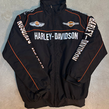 Vintage Harley Davidson 100th Anniversary Racing Bomber Jacket