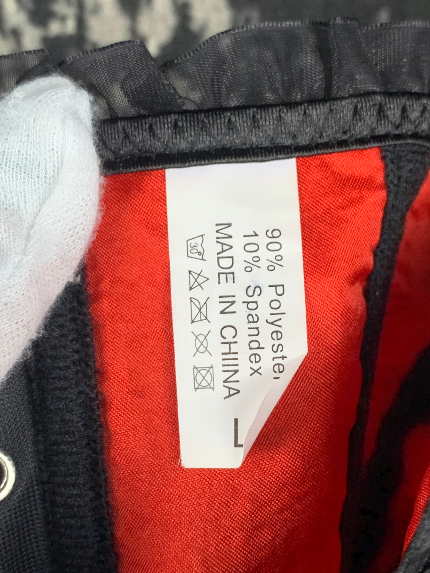 Women's Red Floral Lace Corset