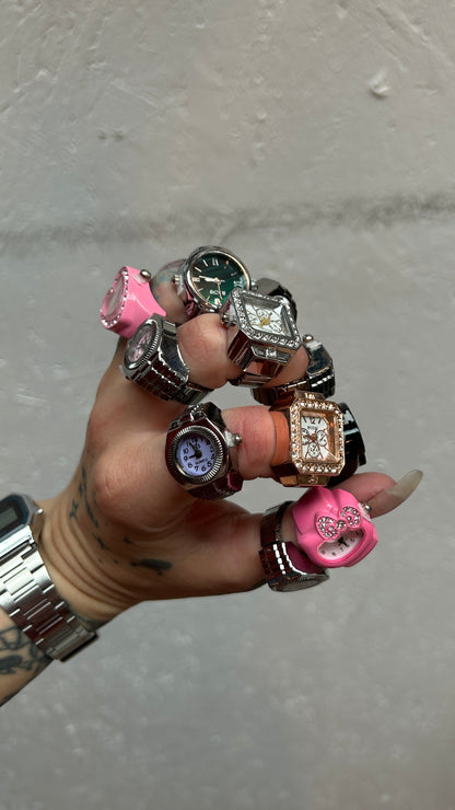 y2k watch rings