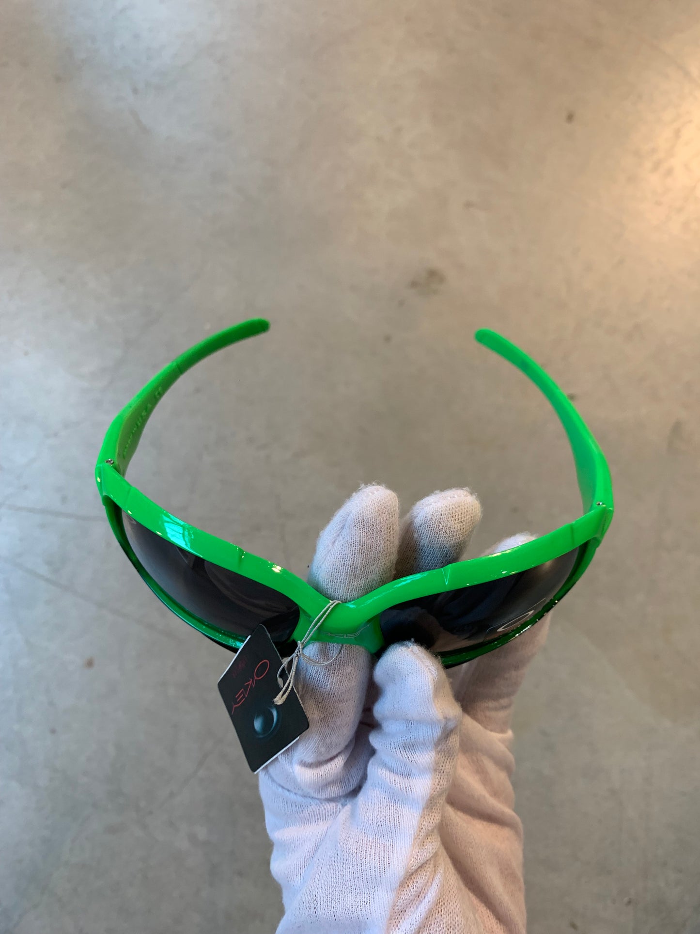 Y2K Green Oakley Sunglasses